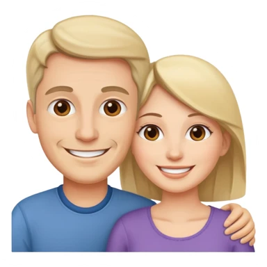 Love wife and me sticker