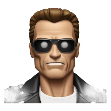 Arnold Schwarzenegger Terminator sticker