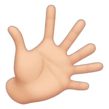 A pinky promise emoji sticker