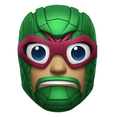 Mysterio from Spiderman sticker