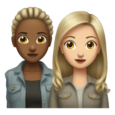 Nikita and Dasha sticker