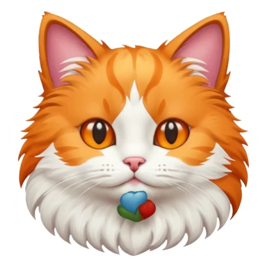 Affection / Love cat picture sticker