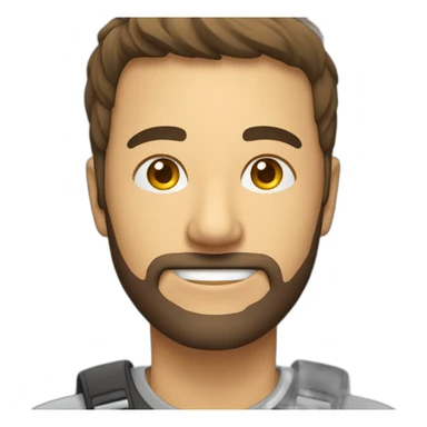 personne qui travaille sur son ordianteur vue de face sticker