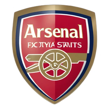 Arsenal football badge sticker