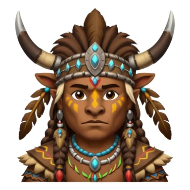 World of WarCraft Tauren Shaman sticker