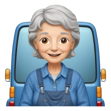 granny loading sticker