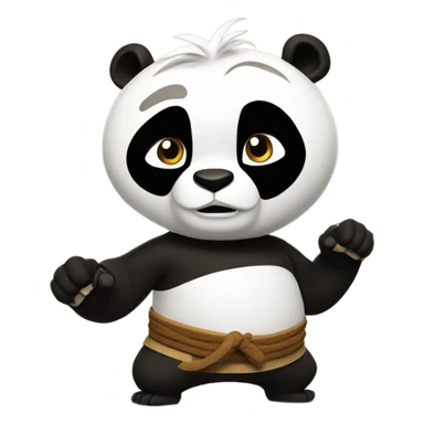 Kung fu panda  sticker