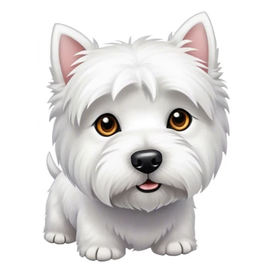 west highland white terrier sticker
