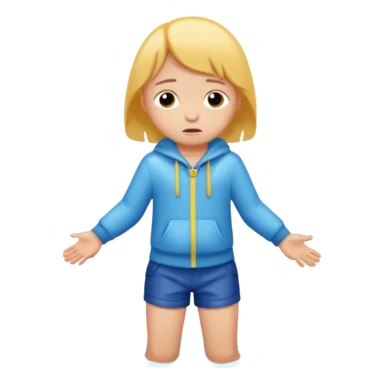 child falls in fountain its sad sticker