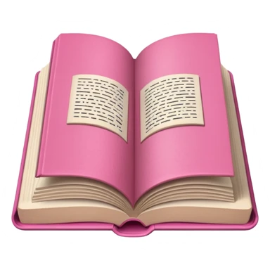 make a open book with the cape pink sticker