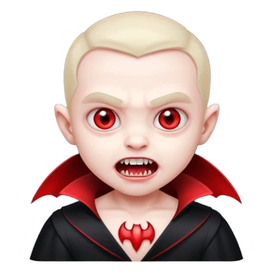 vampire baby sticker