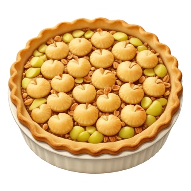 apple crumble  sticker