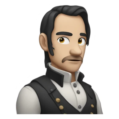 stocking anarchy stare sticker