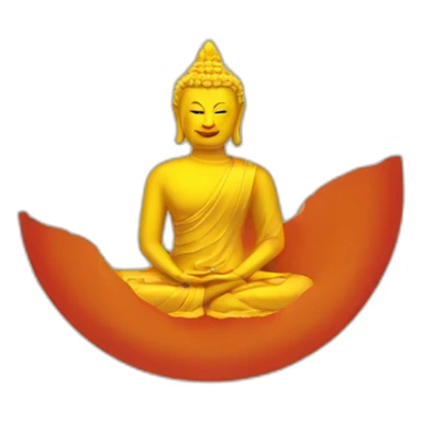 Buddhism flag  sticker