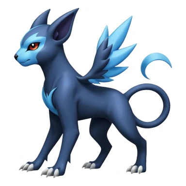 Absol-Luxray-Dewott-fusion sticker