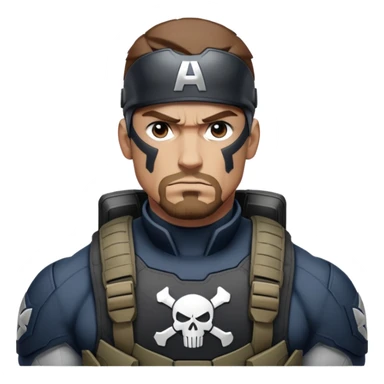 crossbones brock rumlow from captain america: civil war sticker