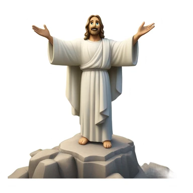 Christ the redeemer Brazil sticker