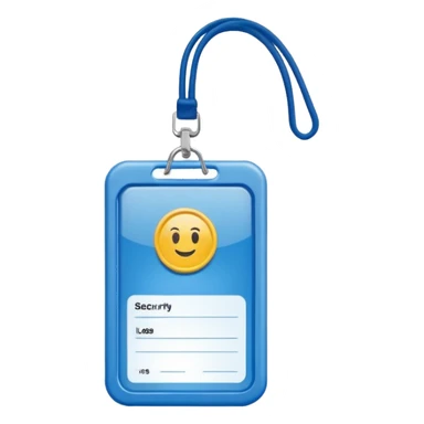 Security Badge sticker
