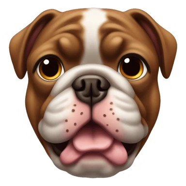 Bouledogue français marron sticker