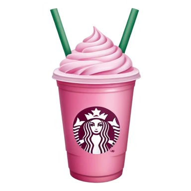 Starbucks pink drink sticker