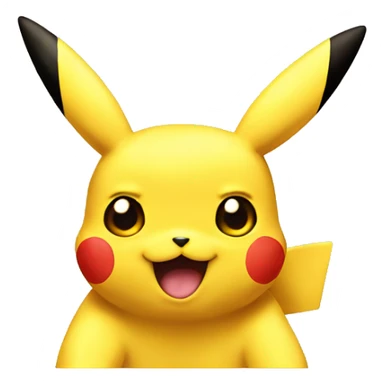 pikachu as the emojis  sticker