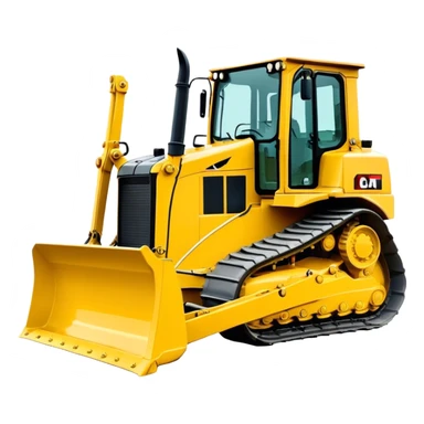 Bulldozer - CAT D6T (Model Year: 2021) (Iconic colour: Yellow) sticker