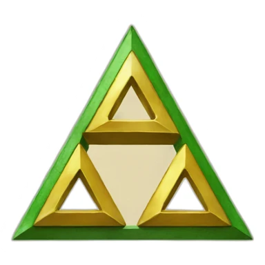 Zelda triforce sticker
