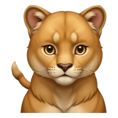 Mountain lion sticker