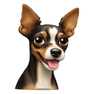 Russian toy terrier sticker