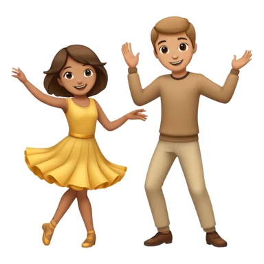 𝔸 𝕘𝕚𝕣𝕝 𝕕𝕒𝕟𝕔𝕚𝕟𝕘 𝕨𝕚𝕥𝕙 𝕒 𝕓𝕠𝕪 sticker