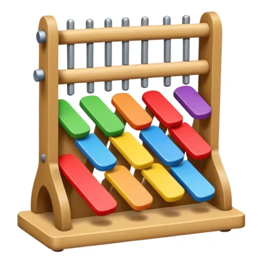 wooden glockenspiel sticker