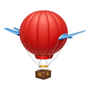 Globo aerostático  sticker