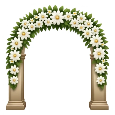 wedding arch sticker