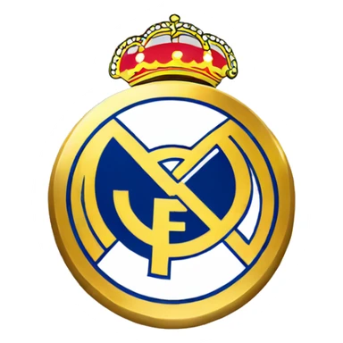 real madrid escudo  sticker