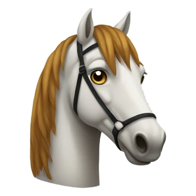 Cheval malade sticker