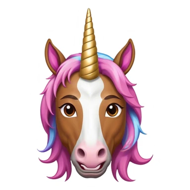 Obama wearing unicorn horn sticker