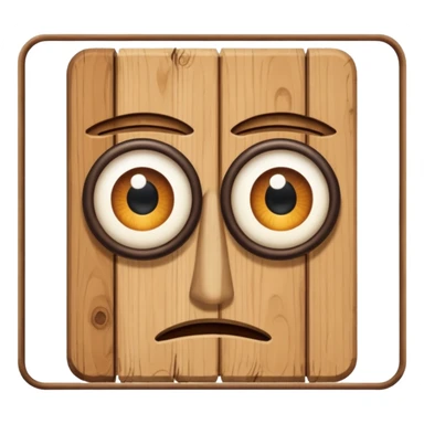 The character Plank from the cartoon Ed Edd n Eddy sticker