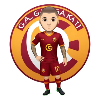 Galatasaray formalı Mauro Icardi sticker