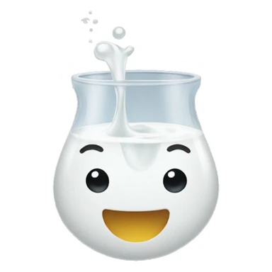 Liquide blanc sticker