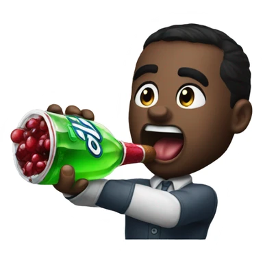 diddy hitting the sprite cranberry sticker