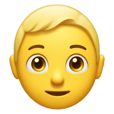 classic yellow emoji, barely, eyes looking up left, sweat drop and right hand on forehead with palm open towards camera sticker