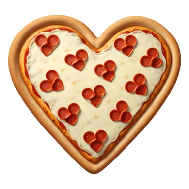 A loving pizza  sticker
