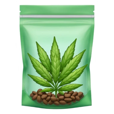 weed buds pack zip transparent sticker