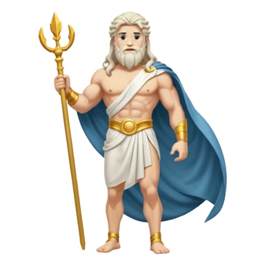 fullbody god zeus sticker