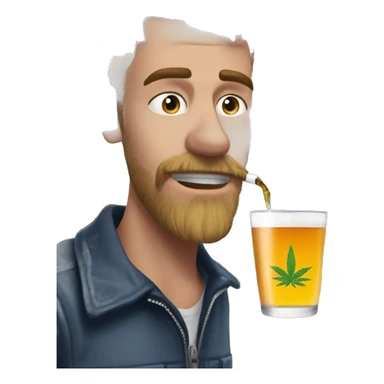 Guy who just smoked a weed dab pen in the bathroom of an airport and is now drinking a $18 hazy ipa at the bar before his 6hr flight sticker