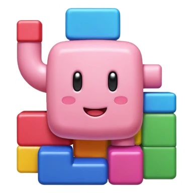 Kirby Tetris  sticker
