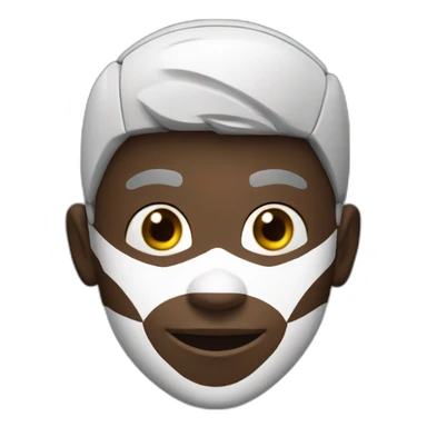 Vinicius portrait realistic 3d football player sticker