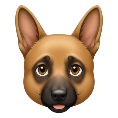 Belgian Malinois Dog that’s mixed with a German shepherd dog sticker