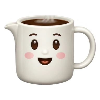 Coffee mug sticker