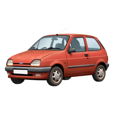 Ford fiesta 1998 MK4 old sticker